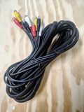 Cables de comunicación para las maquinas del Concurso Bíblico